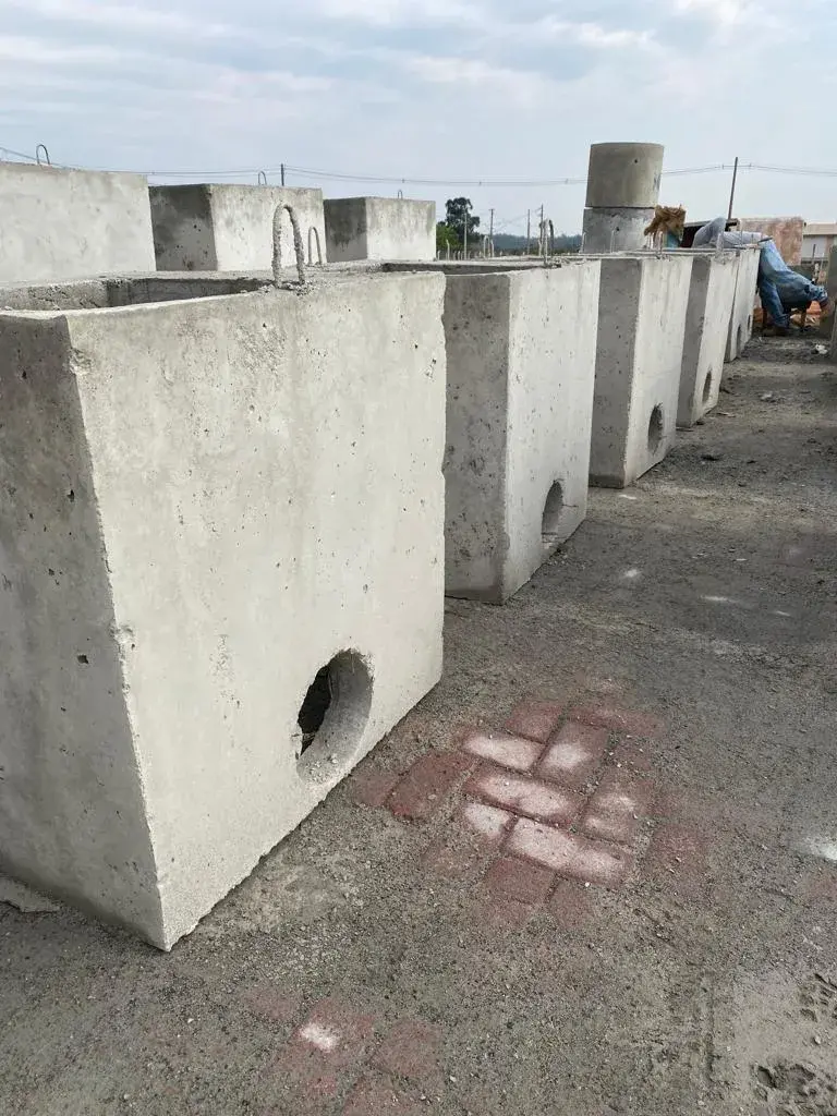 Caixas Pré Moldadas de concreto