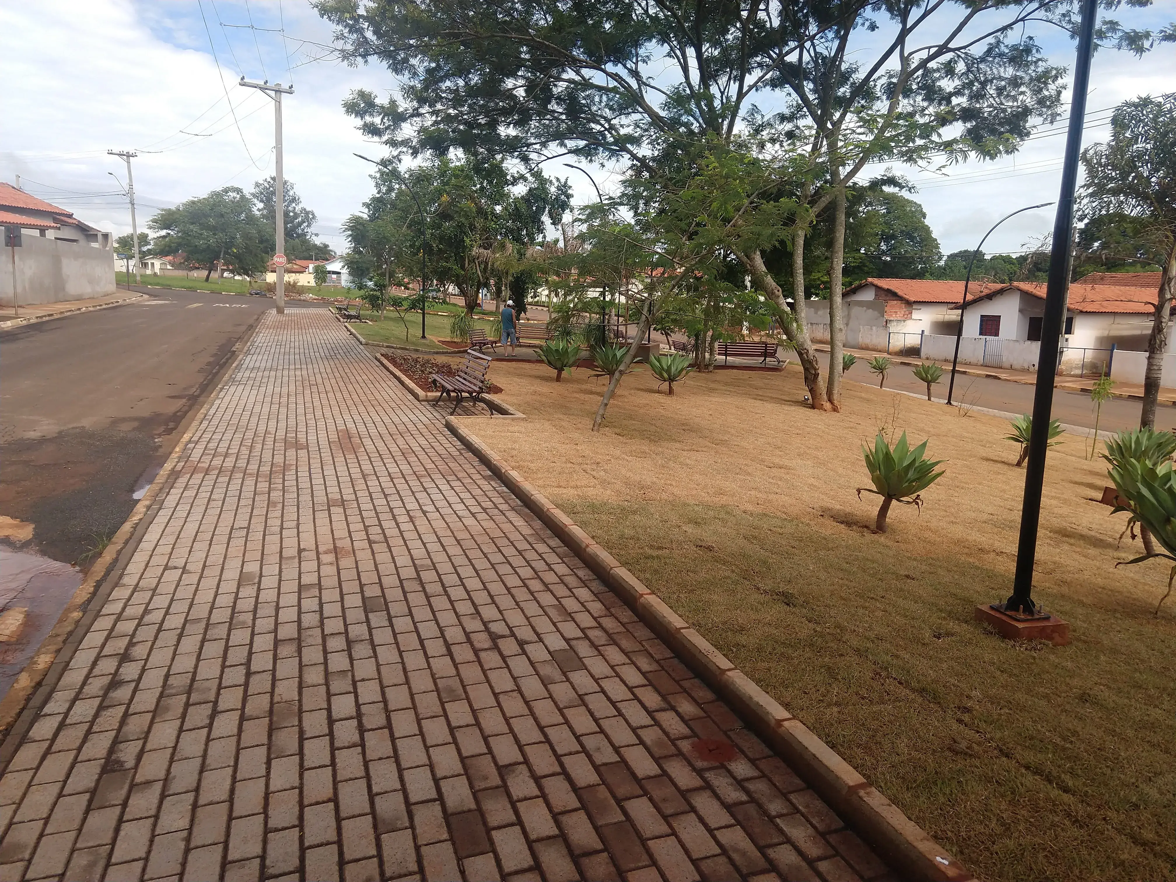 Piso Intertravado de Concreto Drenante em Paulínia